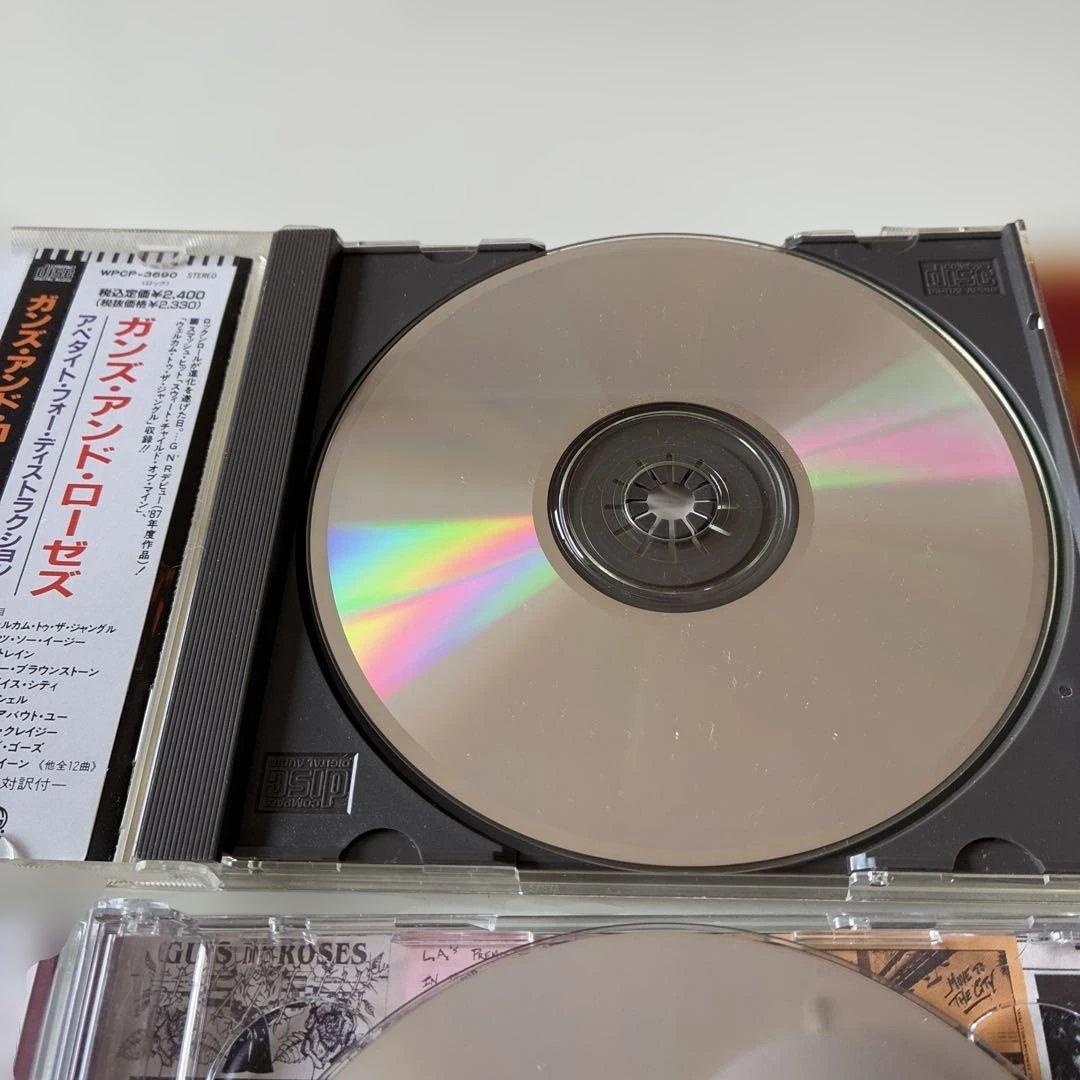 Guns N' Roses CD4作セット　発禁　帯付き