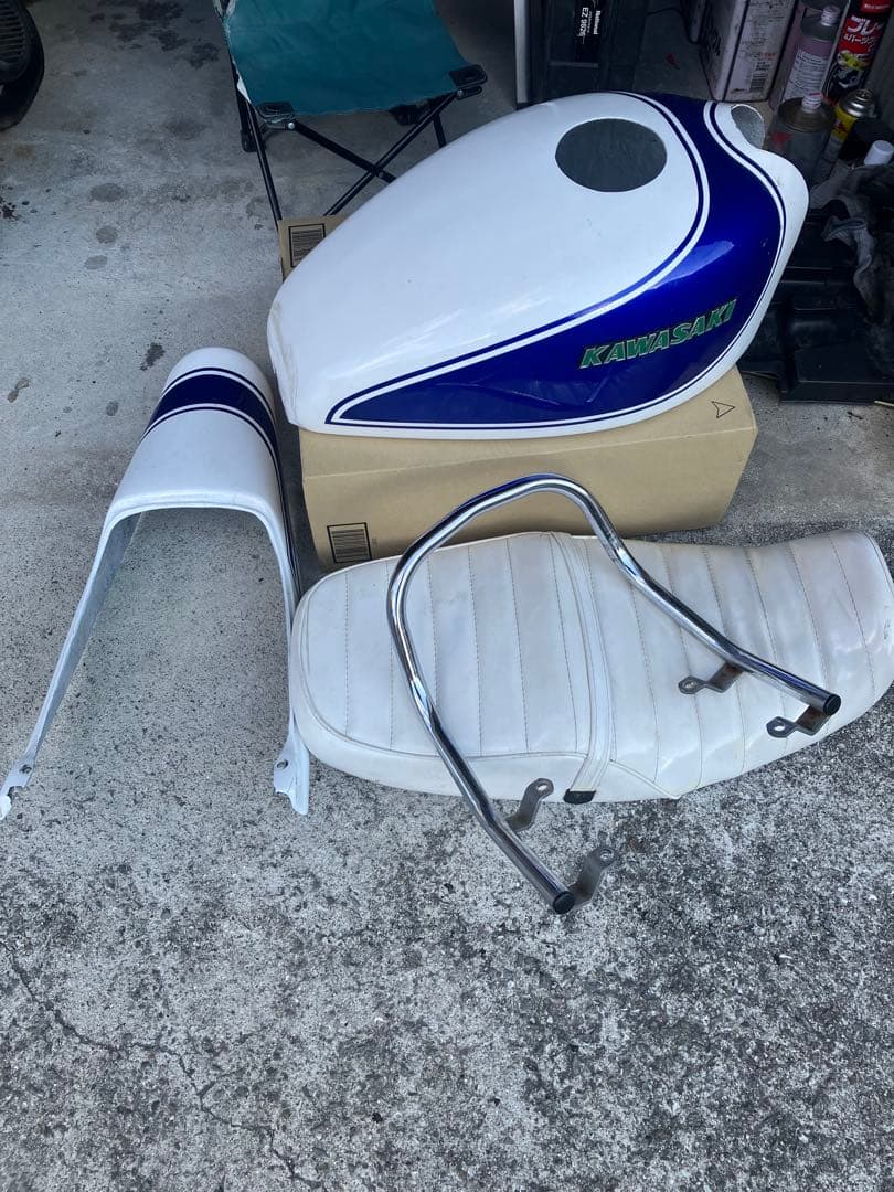 ゼファーχタンクカバー　外装　ゼファー外装セット ばら売りO