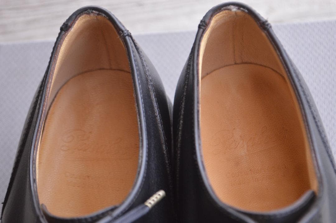 美品　PARABOOT　シャンボード　UK5.5　ブラック　Uチップ　パラブーツ