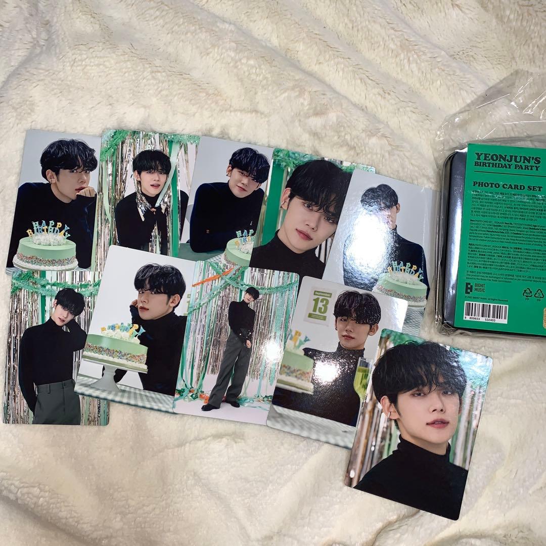 txt ヨンジュン　ミニフォト　センイルグッズ　トレカ