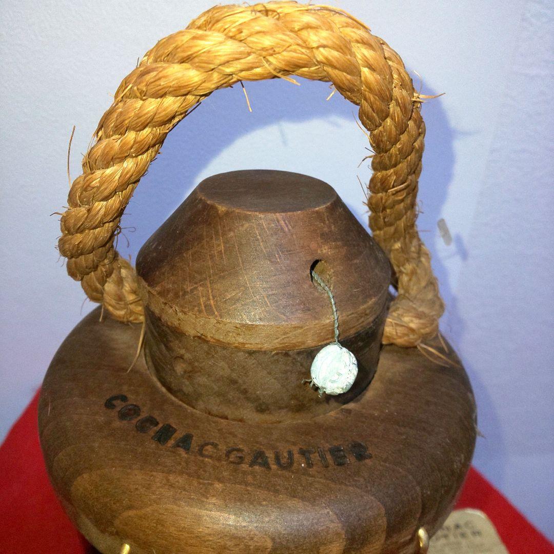 古酒 GAUTIER ゴーティエXO 木製ランタン型 700ml 40% 未開栓