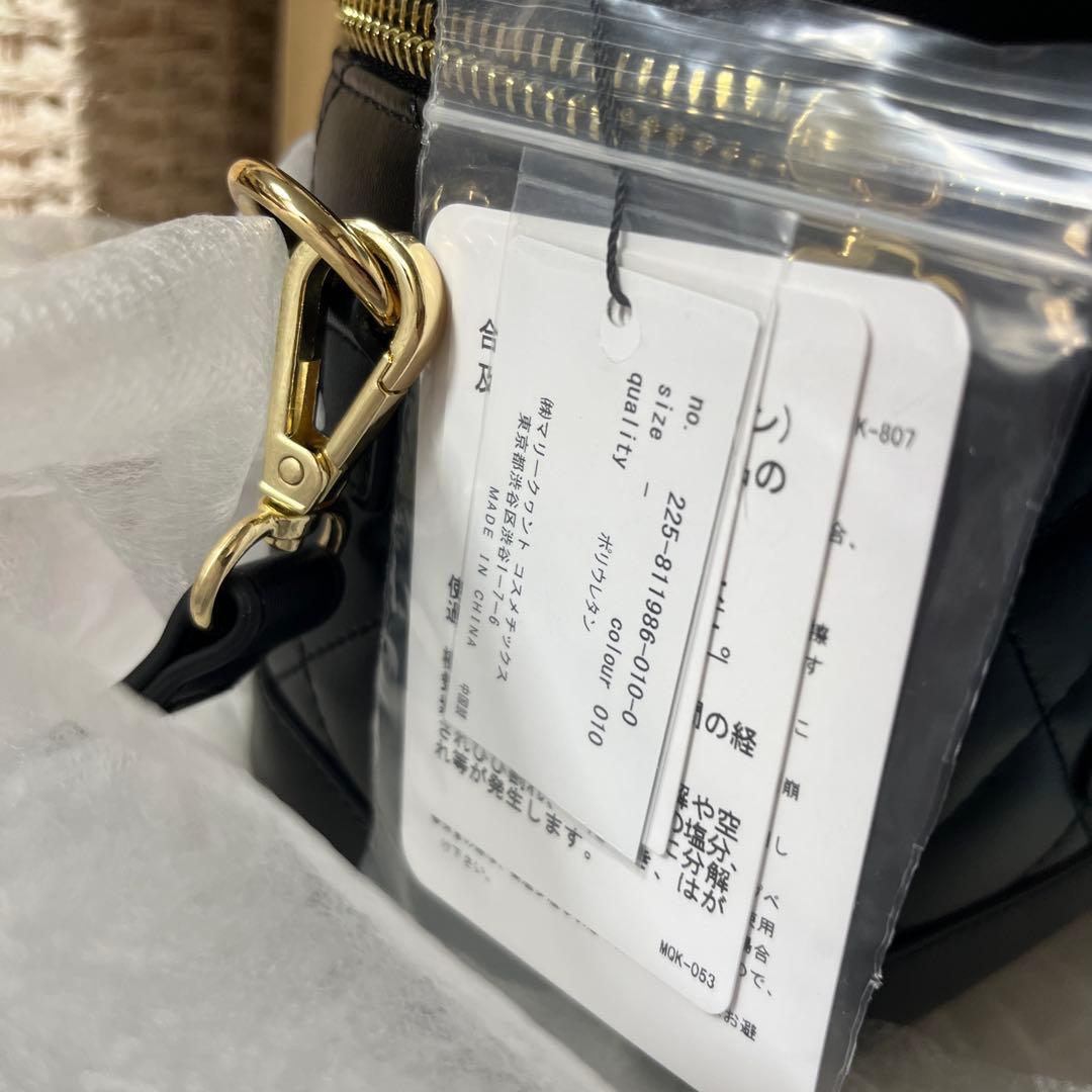 マリークワント　キルトバニティ　2WAYショルダーバッグ