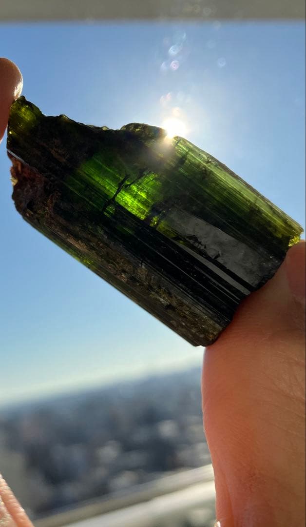 グリーントルマリン原石