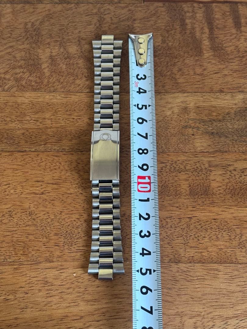 オメガ ステンレススチール 金属ベルト