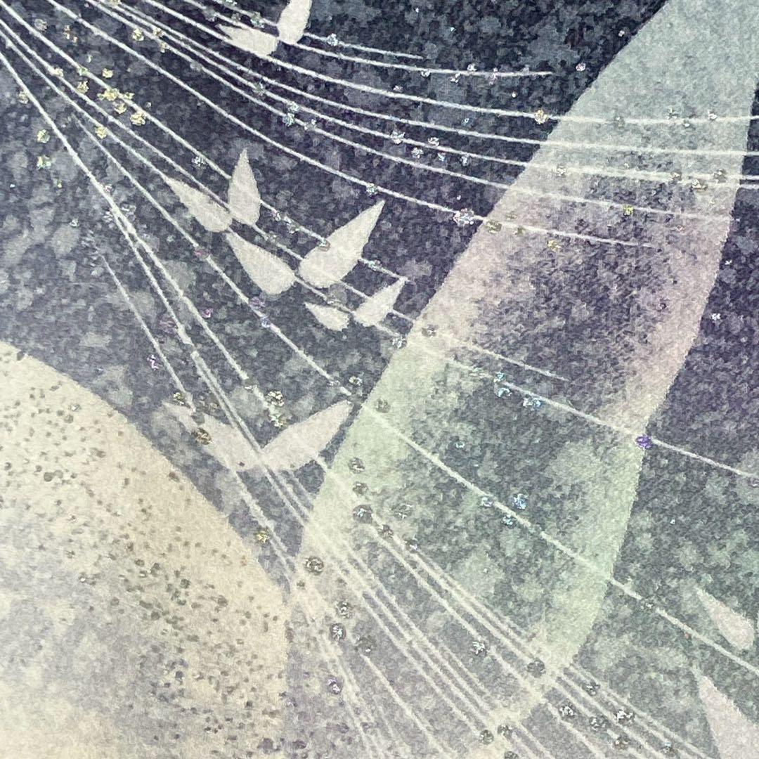 モカッチ様［7108］振袖 舞蝶文様 金銀彩 成人式 卒業式 正絹 着物 袷