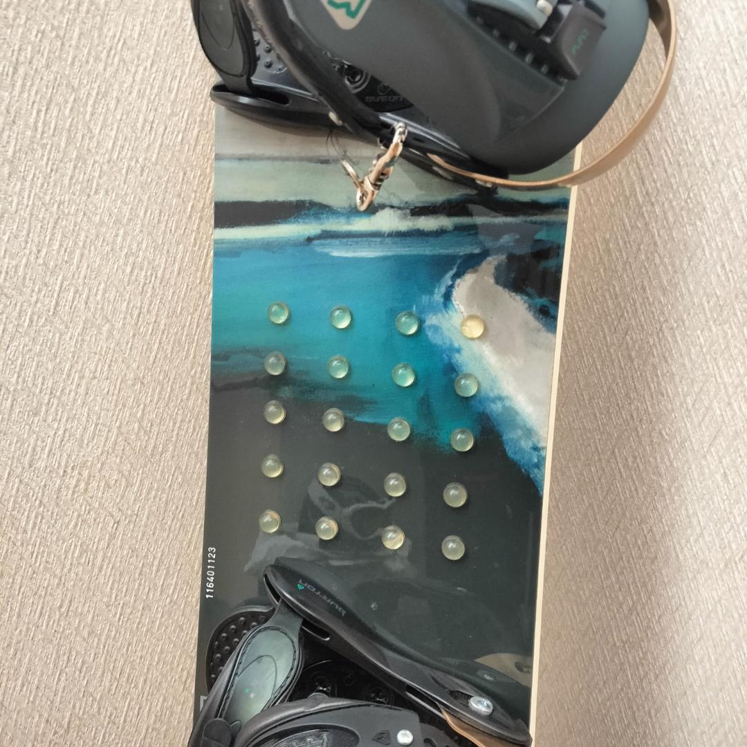 BURTON INDIE 146cm スノーボード 2点セット