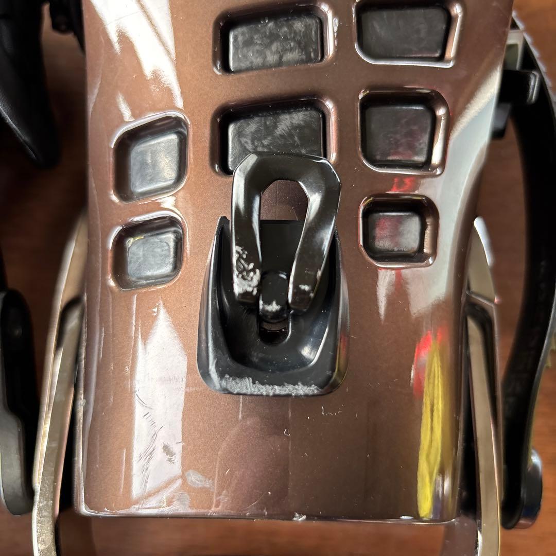 UNION スノーボードビンディング ブラウン