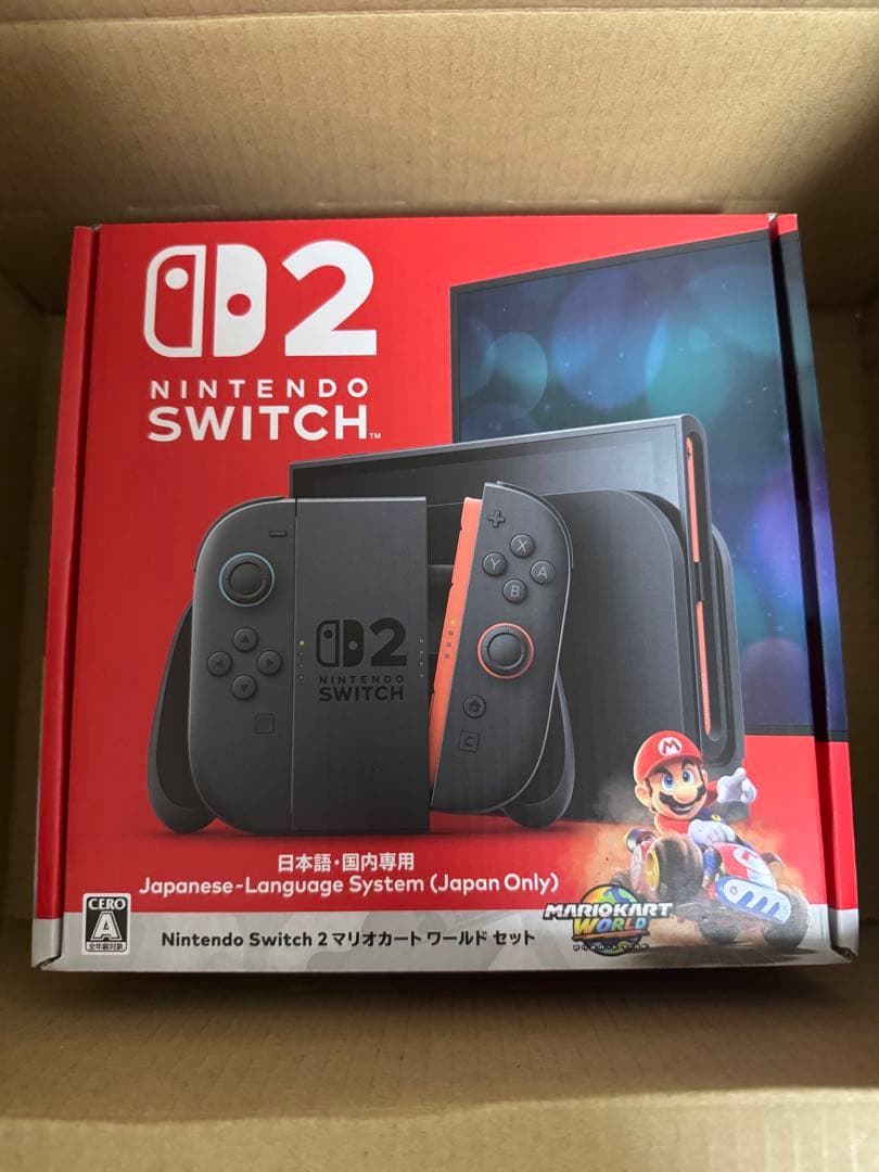 新品未開封 Switch2本体日本語 国内専用 マリオカート ワールドセット