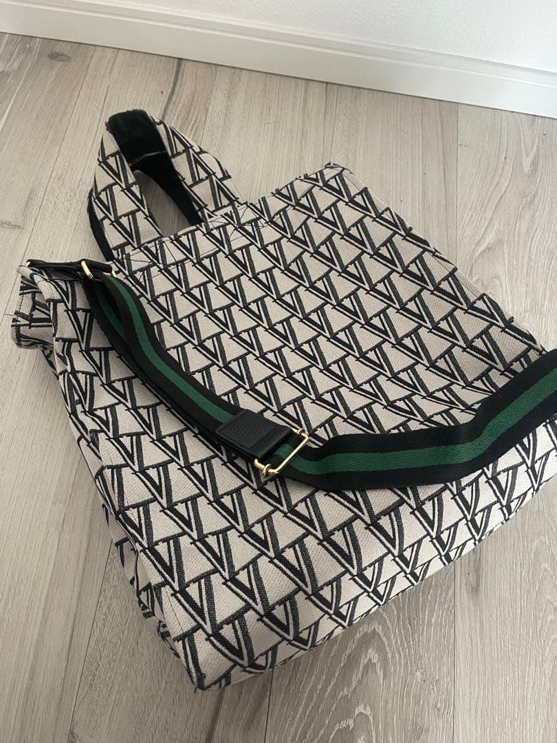 VERMEIL par iena 幾何学模様トートバッグ