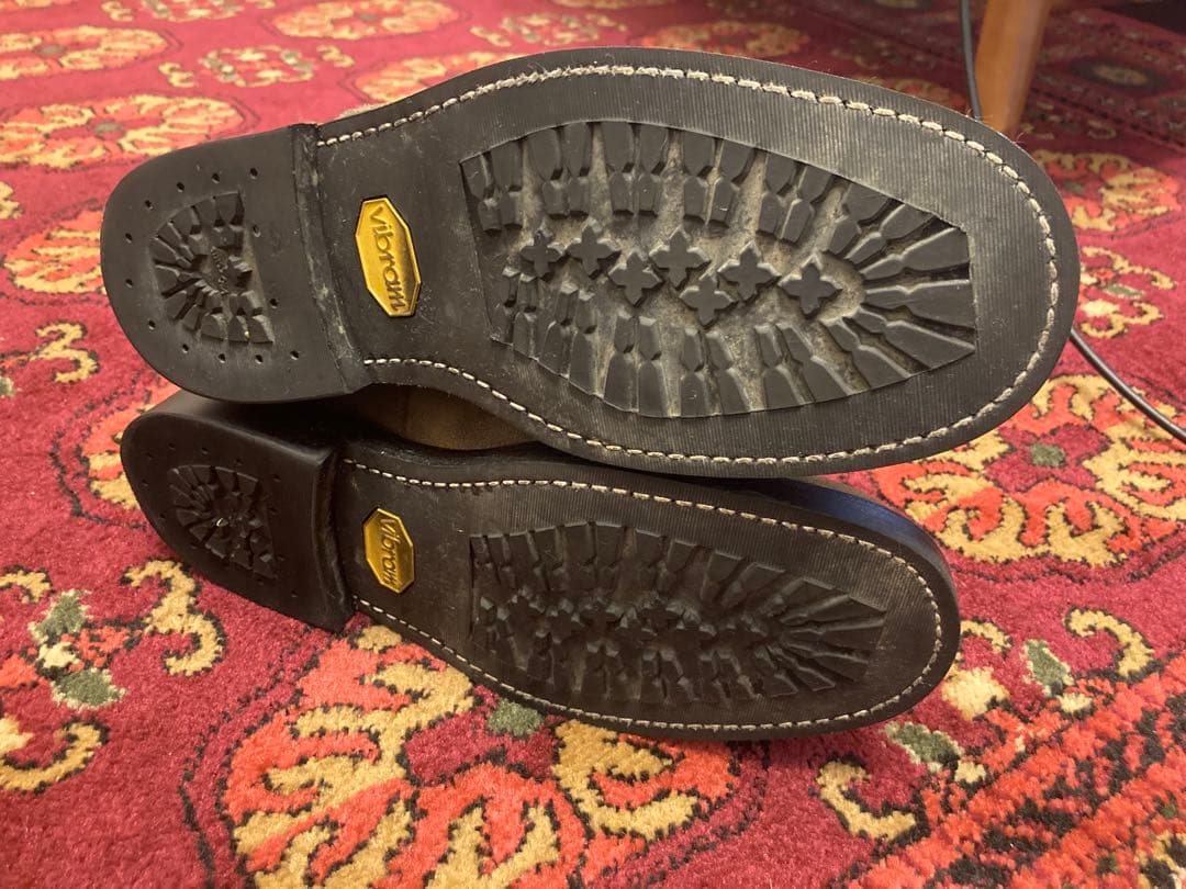 【ビブラムソール交換済】ブッテロ　スエード エンジニアブーツ