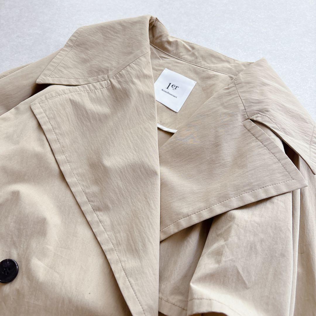 美品★プルミエアロンディスモン｜定価7.5万 22SS トレンチコート