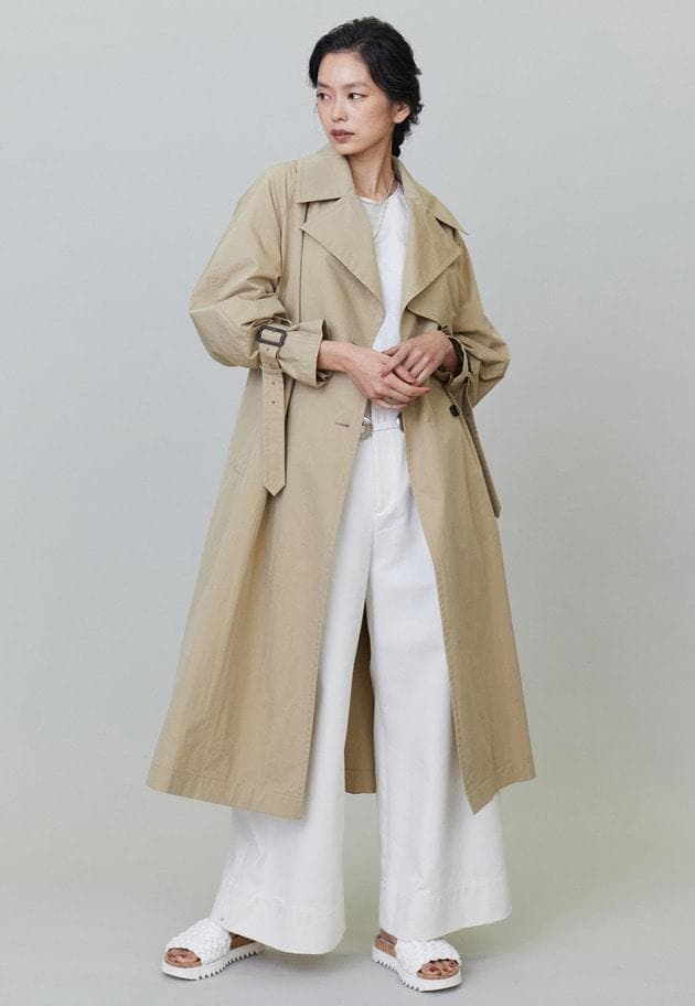 美品★プルミエアロンディスモン｜定価7.5万 22SS トレンチコート