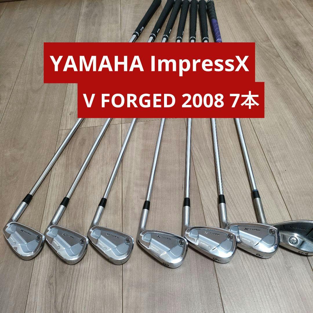 ヤマハ インプレスX Vフォージド アイアン6本セット5-P + 52°