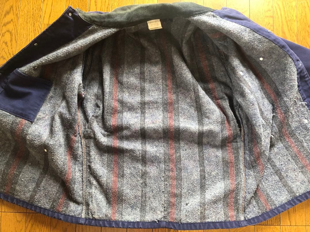 USA製　カバーオール◆チョアコート　ネイビー紺　カーハート　carhartt