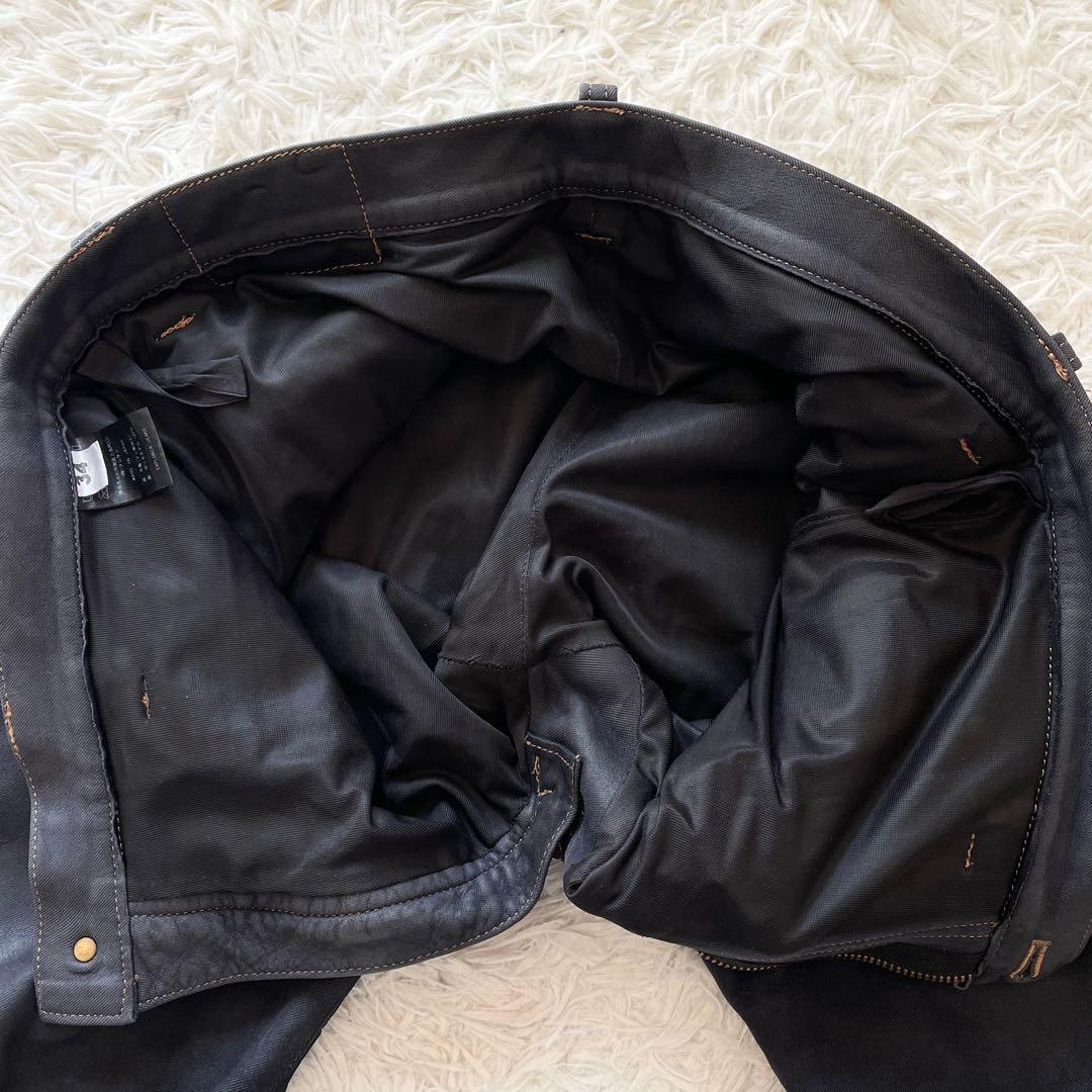 美品 XLサイズ KUSHITANI EXPLORER JEANS ブラック