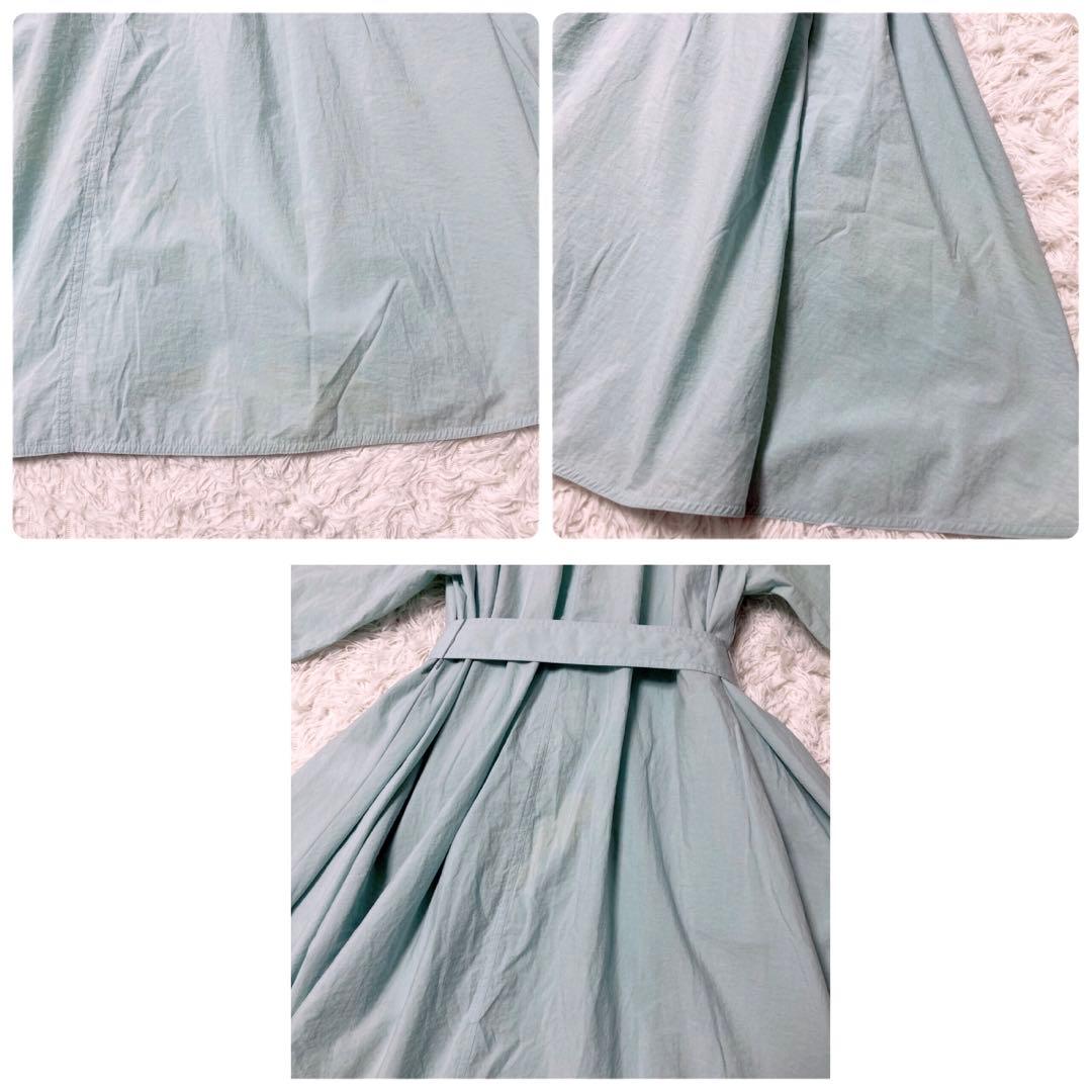 マックスマーラ　スプリングコート　ロング丈　イタリア製　ベルト付き　高見え