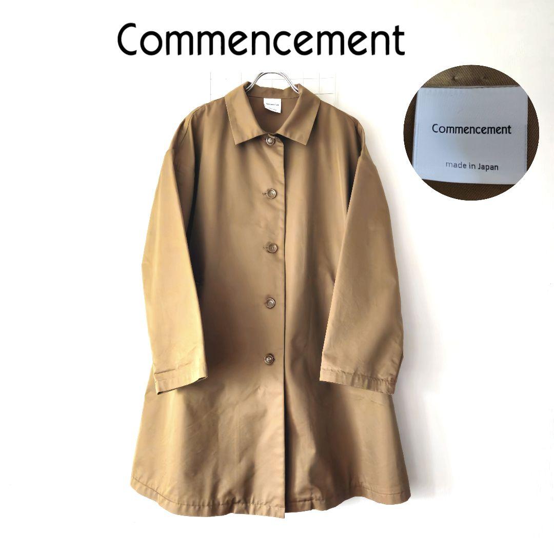 Commencement　コメンスメント　 ベージュ コート フリーサイズ