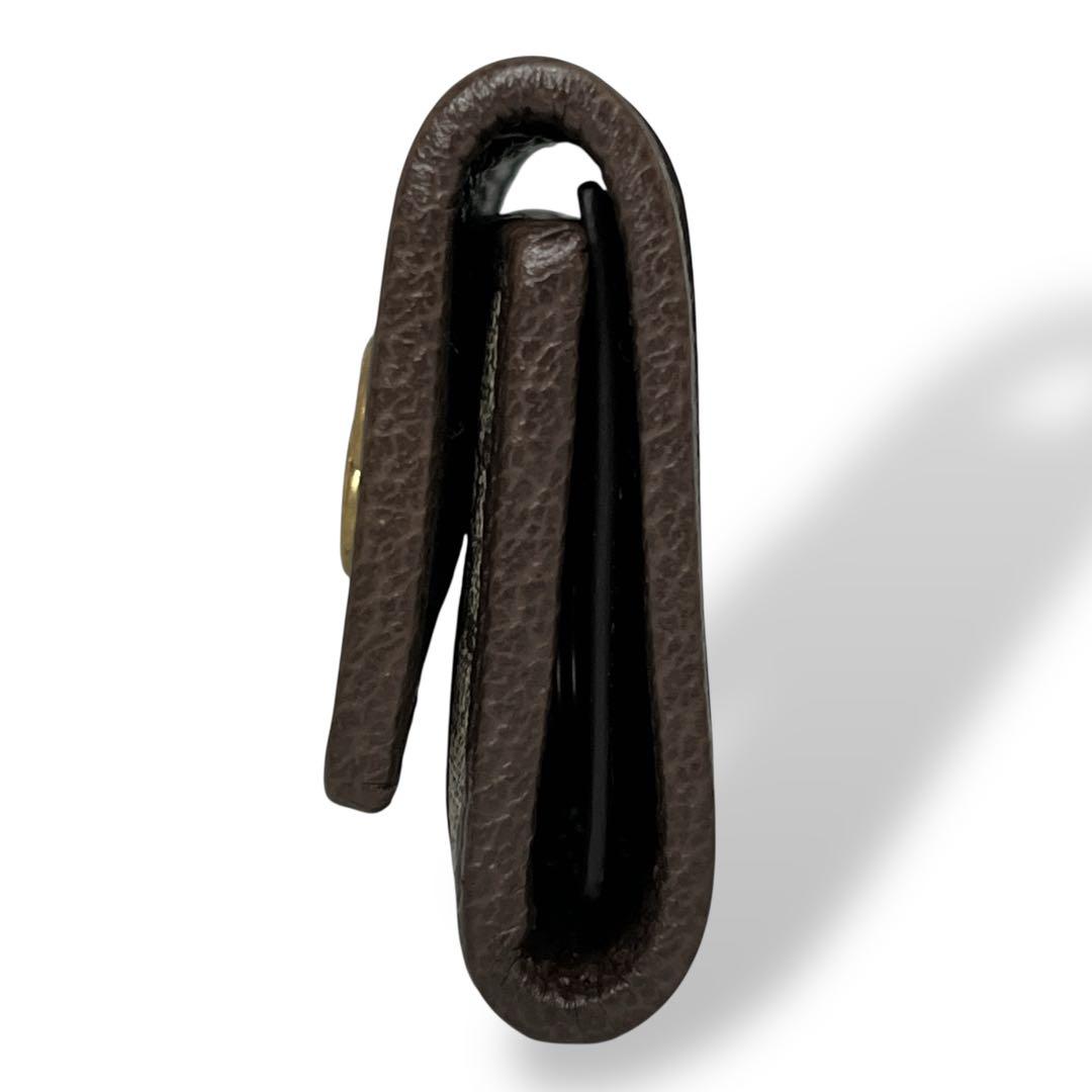 グッチ　6連キーケース　オフィディア　GGマーモント　シェリーライン　PVC