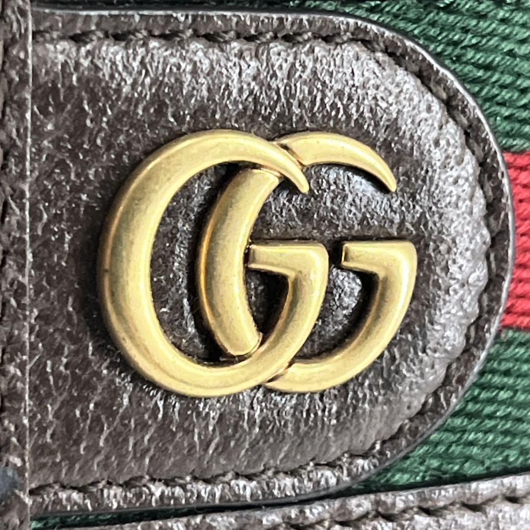 グッチ　6連キーケース　オフィディア　GGマーモント　シェリーライン　PVC