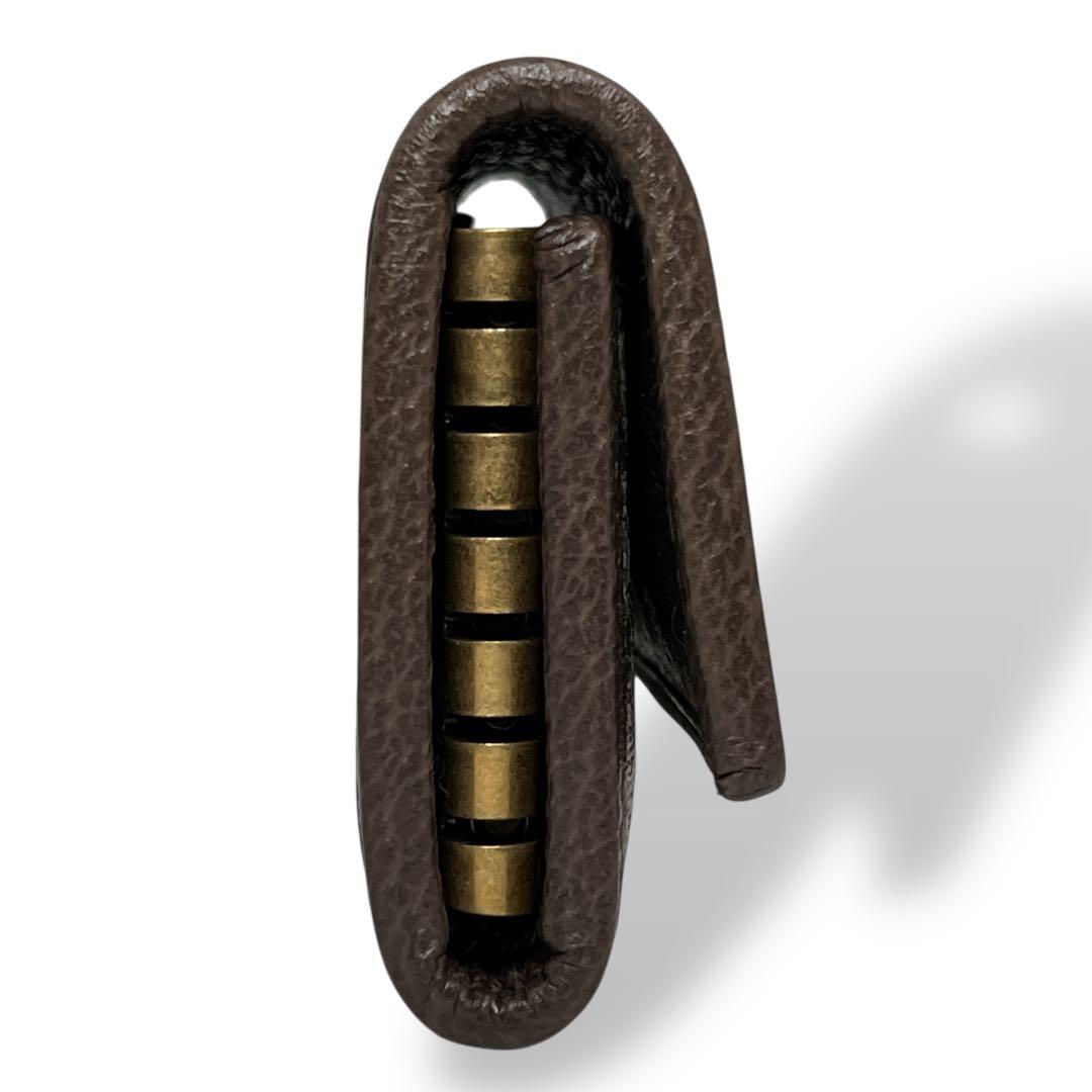 グッチ　6連キーケース　オフィディア　GGマーモント　シェリーライン　PVC