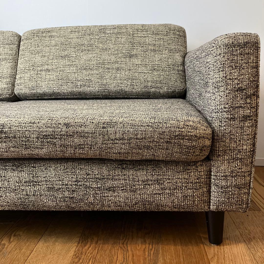 ACME アクメファニチャー ソファ (ブラウン×ブラック ベース)