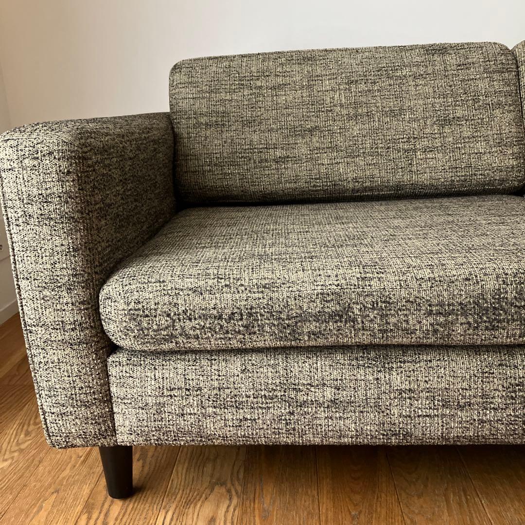 ACME アクメファニチャー ソファ (ブラウン×ブラック ベース)