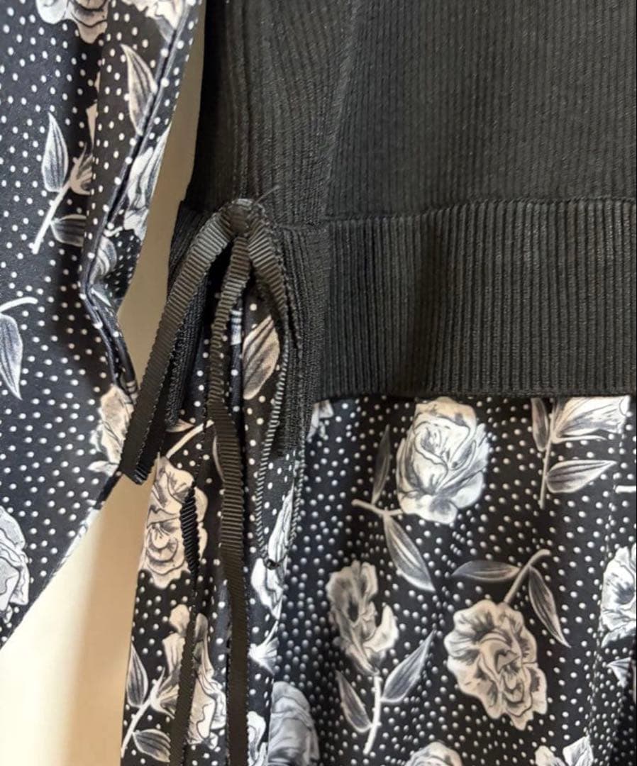 スーパービューティー❤︎レイヤード花柄ワンピース　42