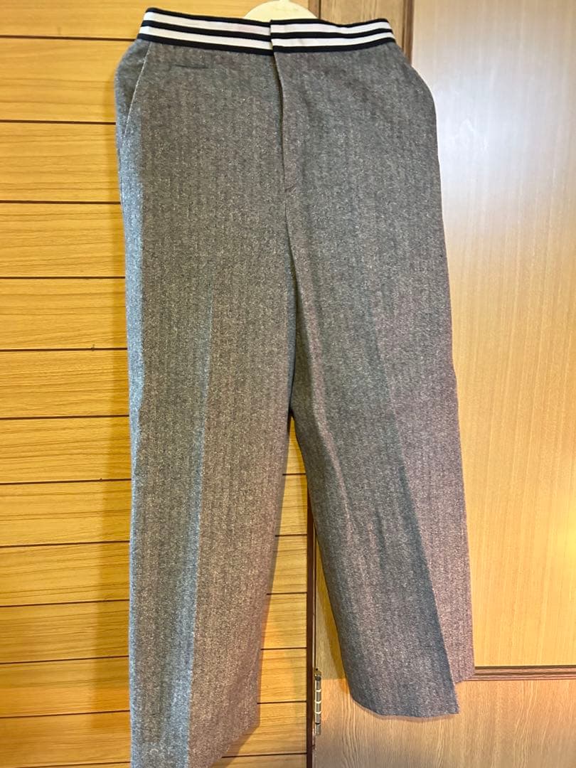 り*ん様 ボーダーズアットバルコニー ヘリンボーンパンツ　S ブラック新品