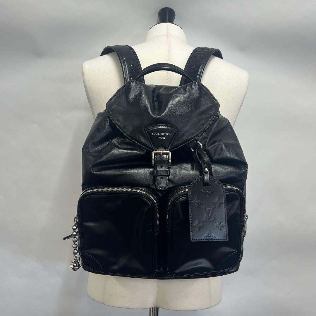 新品 現行品 M13983 ルイヴィトン モンスリ カーゴ バックパック 黒