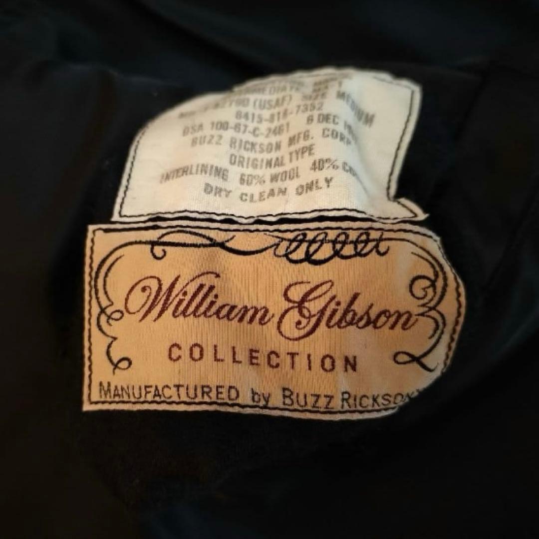 BUZZRICKSON’S WILLIAM GIBSON MA-1