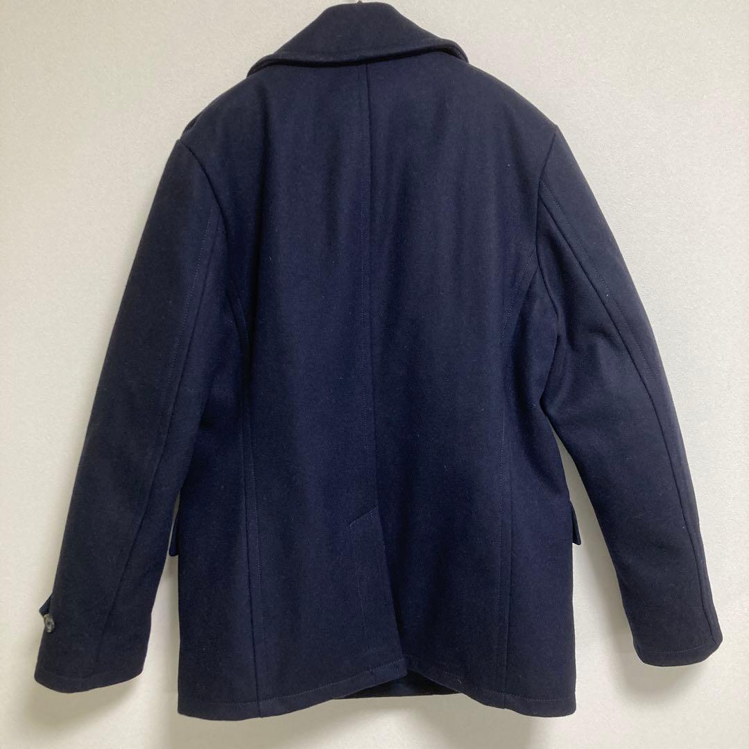 【美品】ラルフローレン ダウンPコート メルトンウール×ホワイトダック サイズL