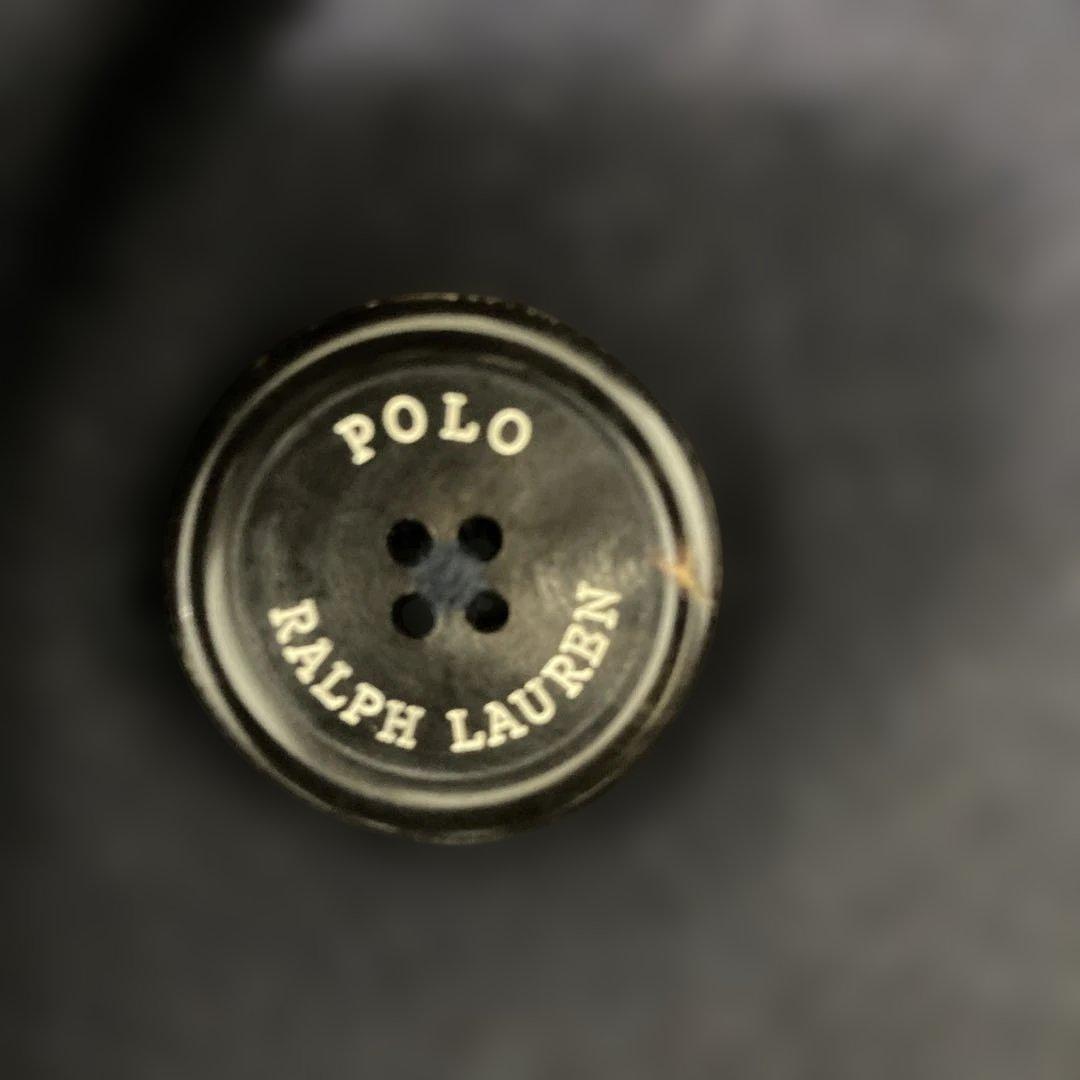 【美品】ラルフローレン ダウンPコート メルトンウール×ホワイトダック サイズL