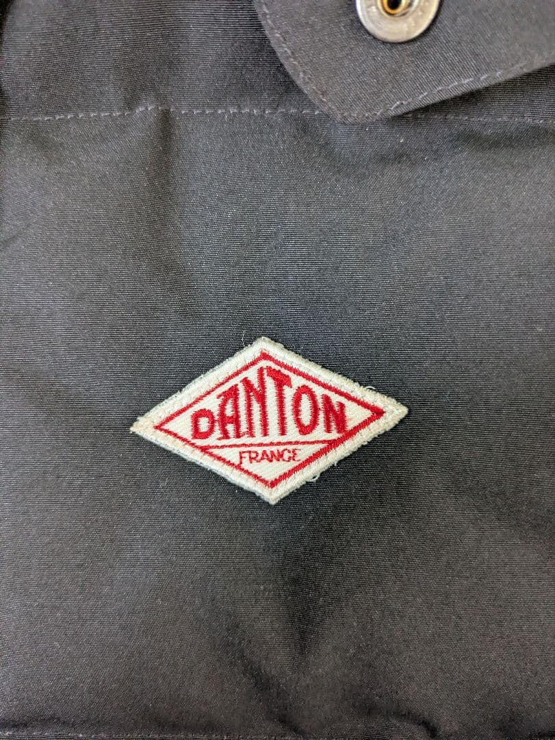 美品 DANTON ダウンベストMEN JD-8858 LAS【40】