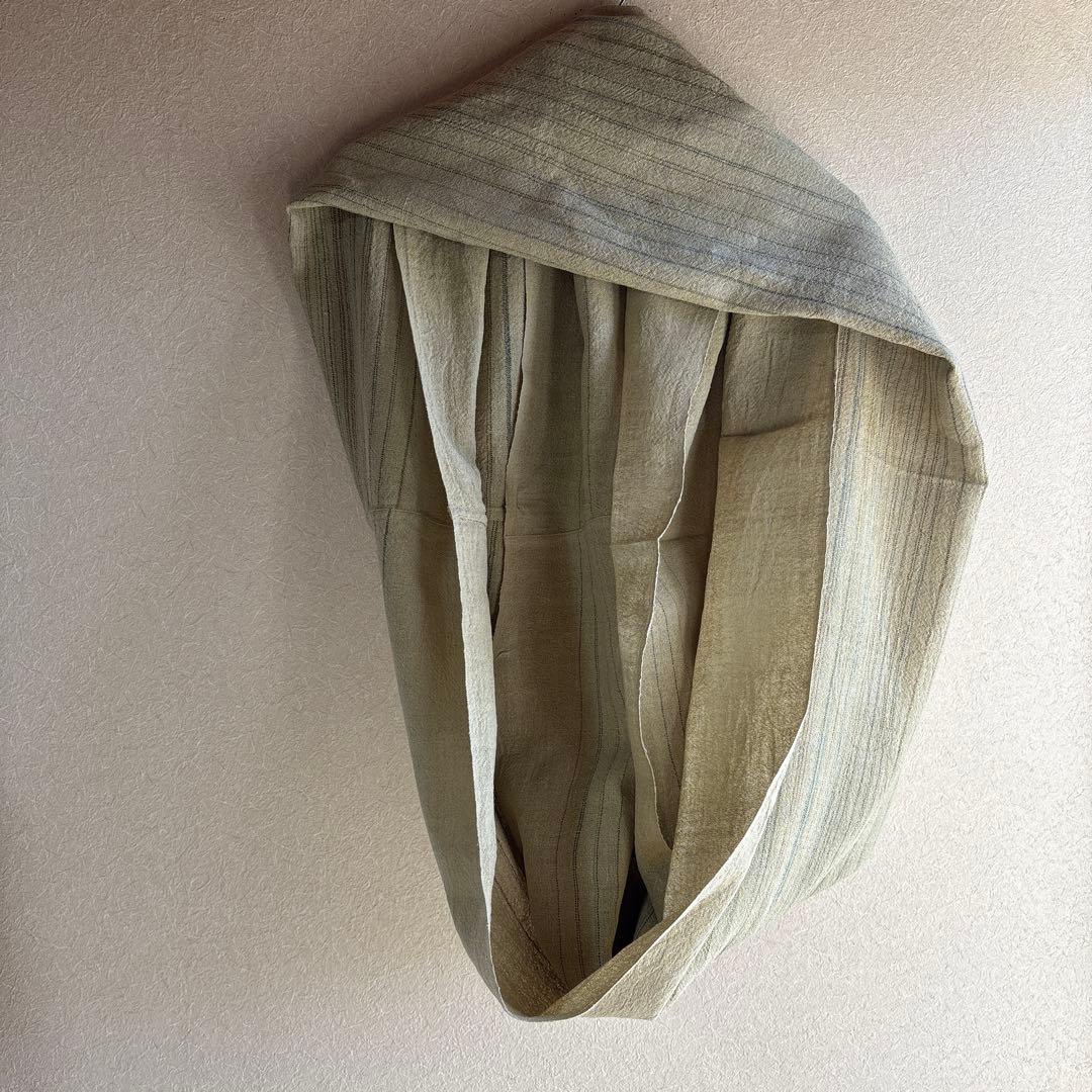 うさとの服  usaato ヘンプ100 輪っかストール 巻きスカート新品同様