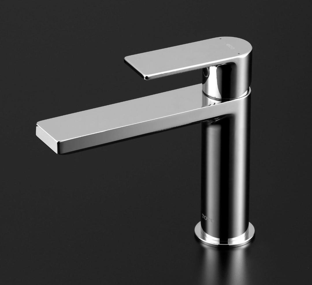 TOTO TLCF31E1 台付シングル混合水栓（エコシングル、平型）