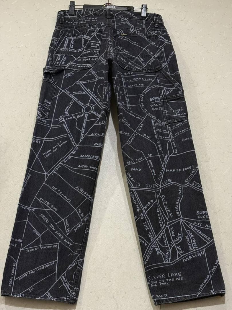 シュプリーム Gonz Map Denim ゴンズマップデニム ペインターデニム