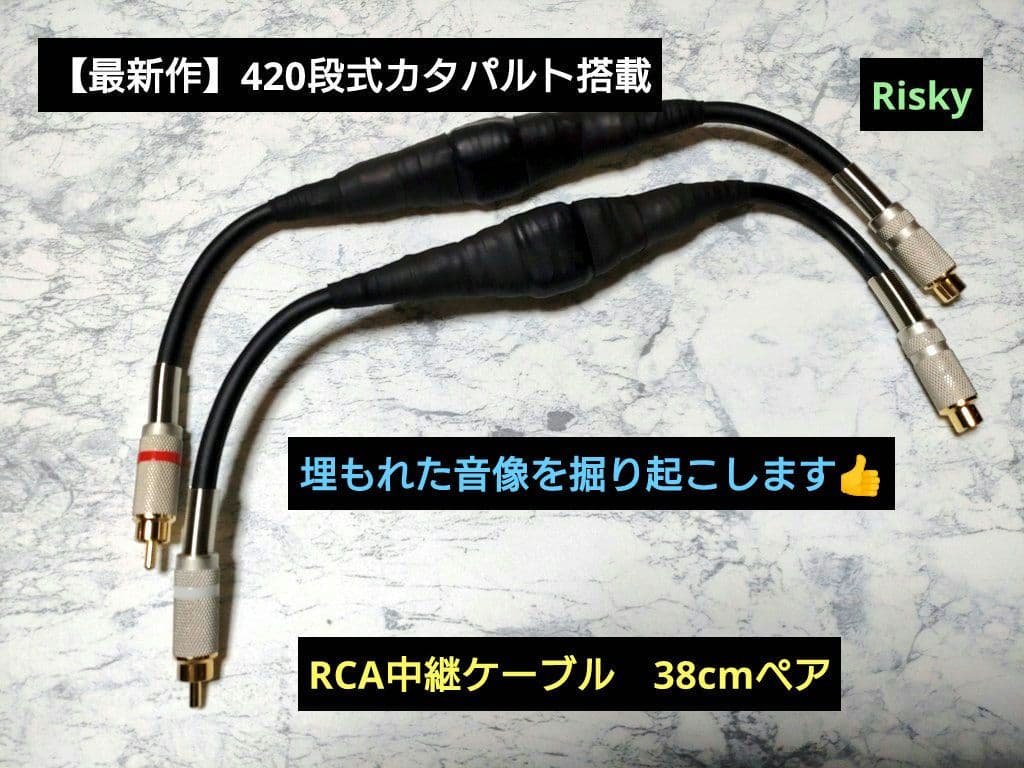 a*i様 【最新作】420段式カタパルト搭載　RCA中継　38cmペア