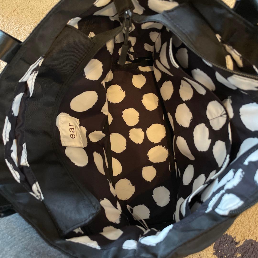 美品！アジャスタートートバッグ　横型　レシートチャーム付き♡