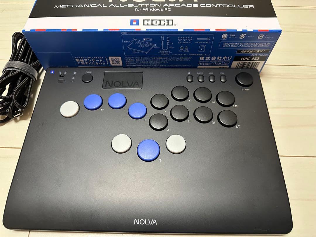 HORI NOLVA WindowsPC版　レバーレス　コントローラー