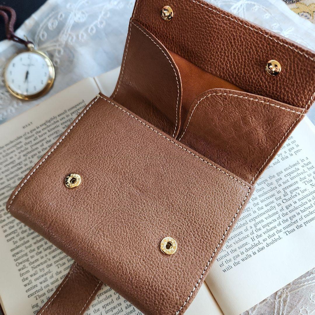 土屋鞄製造所 折り財布 三つ折り レディース