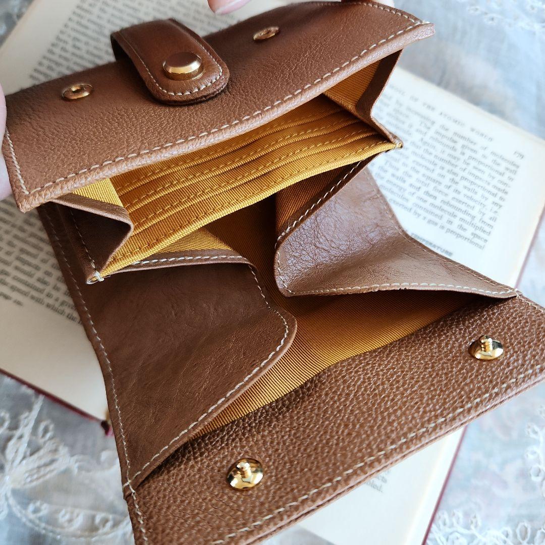 土屋鞄製造所 折り財布 三つ折り レディース