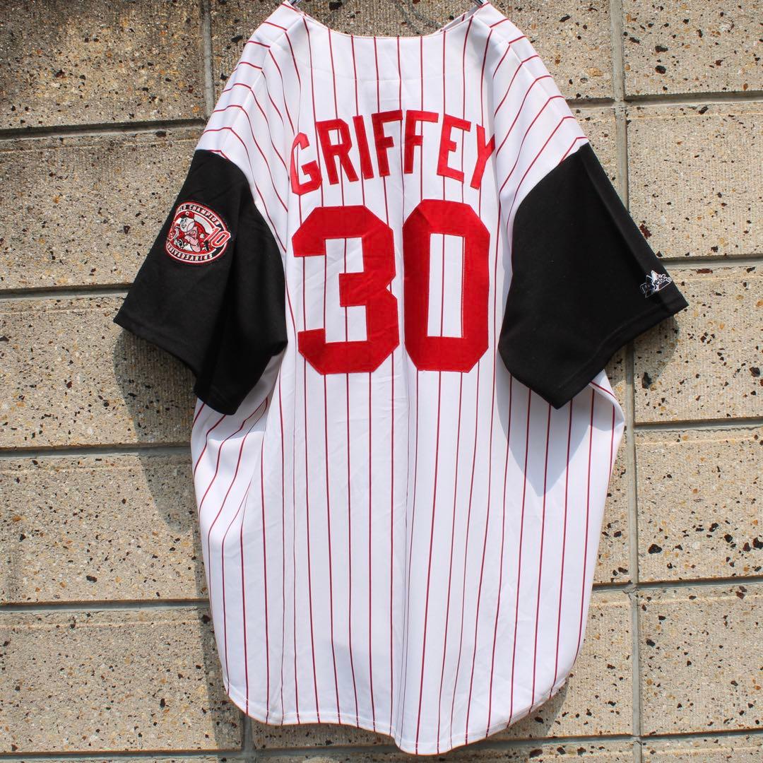 USA製00's シンシナティーレッズ グリフィーJr. XXL古着ゲームシャツ