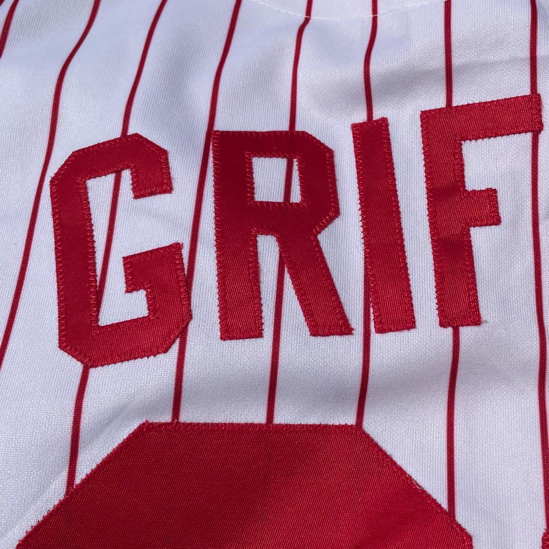 USA製00's シンシナティーレッズ グリフィーJr. XXL古着ゲームシャツ