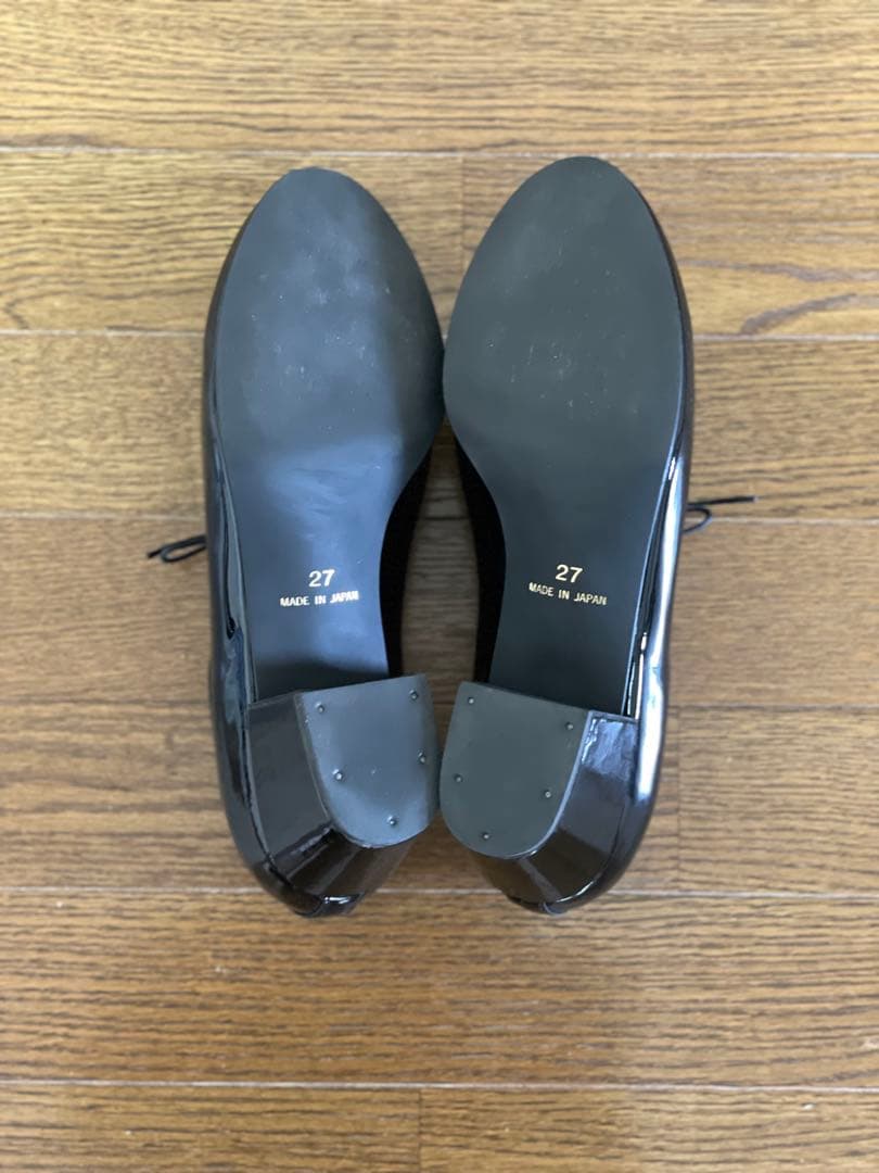 コムデギャルソンオムプリュス ヒールシューズ 革靴 ドレス エナメル