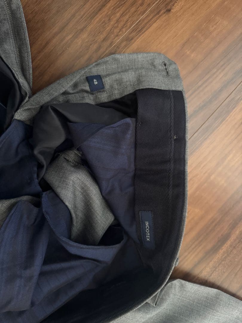 【MM】INCOTEX テーパードフィット スラックス 48サイズ67型