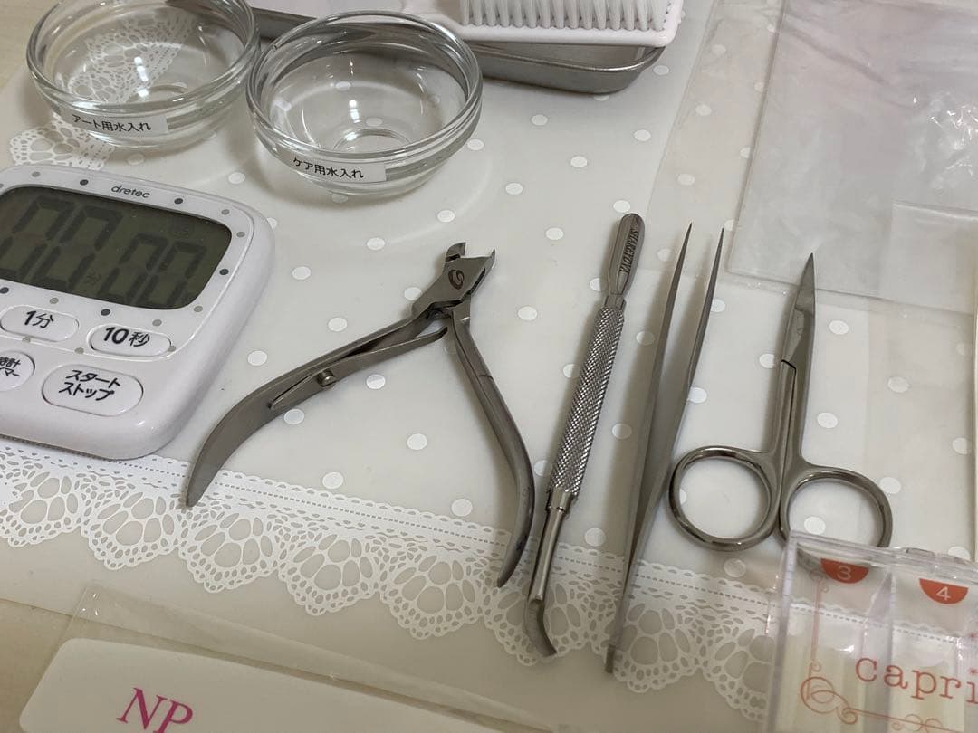 【一部新品】元値32,014円　ネイリスト検定3級2級セット ネイル検定道具