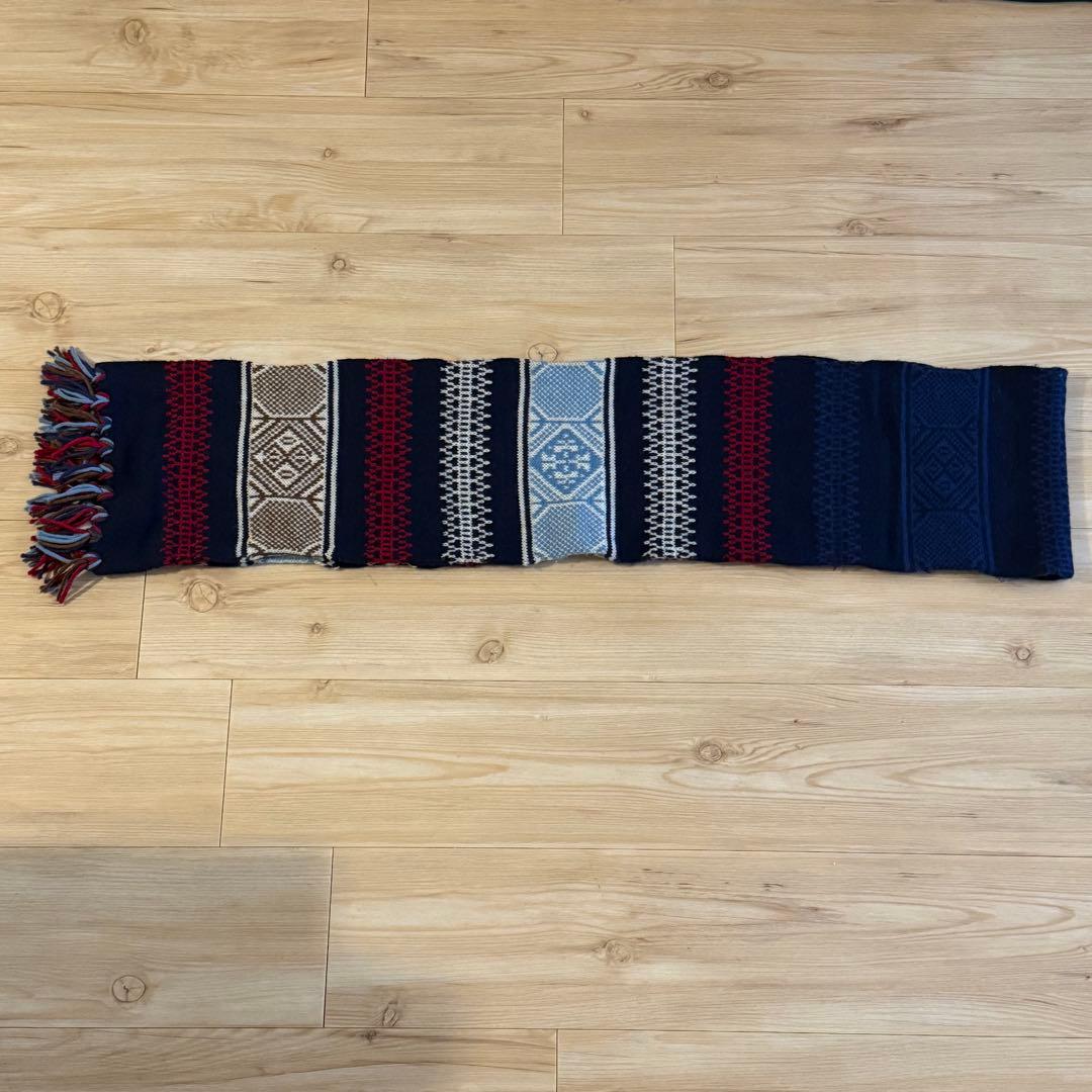 Drake's for tomorrowland★ノルディック柄マフラー