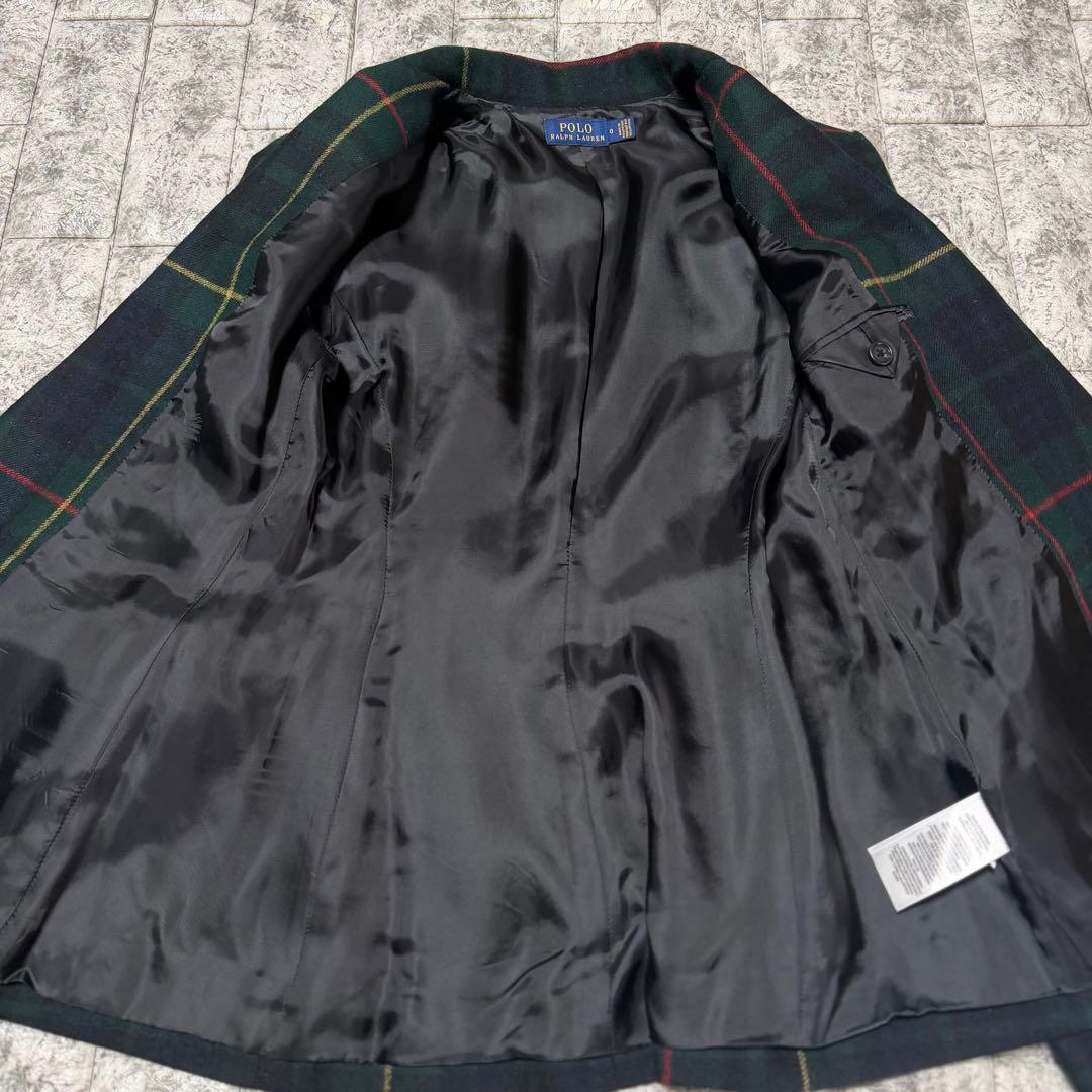 Yukiyuki　ポロラルフローレン タータンチェック ウールブレザー