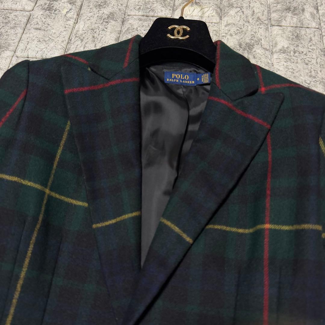 Yukiyuki　ポロラルフローレン タータンチェック ウールブレザー