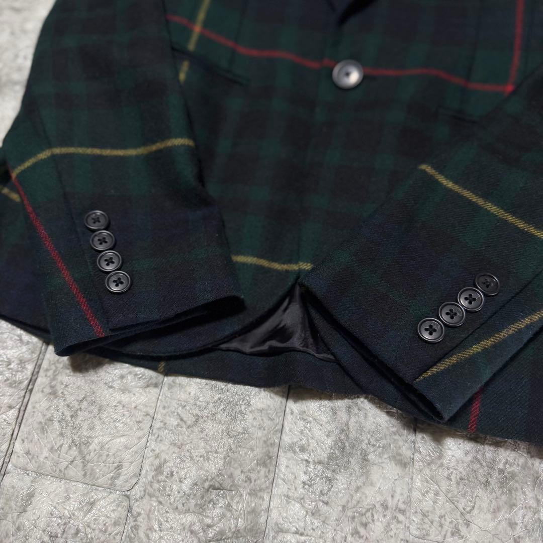 Yukiyuki　ポロラルフローレン タータンチェック ウールブレザー